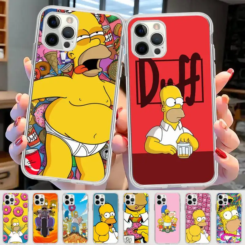 Cartoon Homer S-Simpson Phone Case for iPhone 11 12 13 mini pro XS MAX 8 7 6 6S Plus X 5S SE 2020 XR case
Cartoon Homer S-Simpson Phone Case for iPhone 11 12 13 mini pro XS MAX 8 7 6 6S Plus X 5S SE 2020 XR case