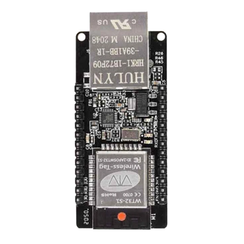ESP32 Development Board Iot Module WT32-ETH01 Embedded Serial Port to Ethernet Wifi Bluetooth Module
ESP32 Development Board Iot Module WT32-ETH01 Embedded Serial Port to Ethernet Wifi Bluetooth Module