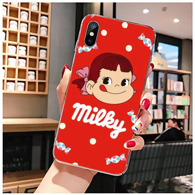 Cartoon Fujiya Peko Milky Girl Boy Phone Case Transparent for iPhone 11 12 mini pro XS MAX 8 7 6 6S Plus X 5S SE 2020 XR
Cartoon Fujiya Peko Milky Girl Boy Phone Case Transparent for iPhone 11 12 mini pro XS MAX 8 7 6 6S Plus X 5S SE 2020 XR