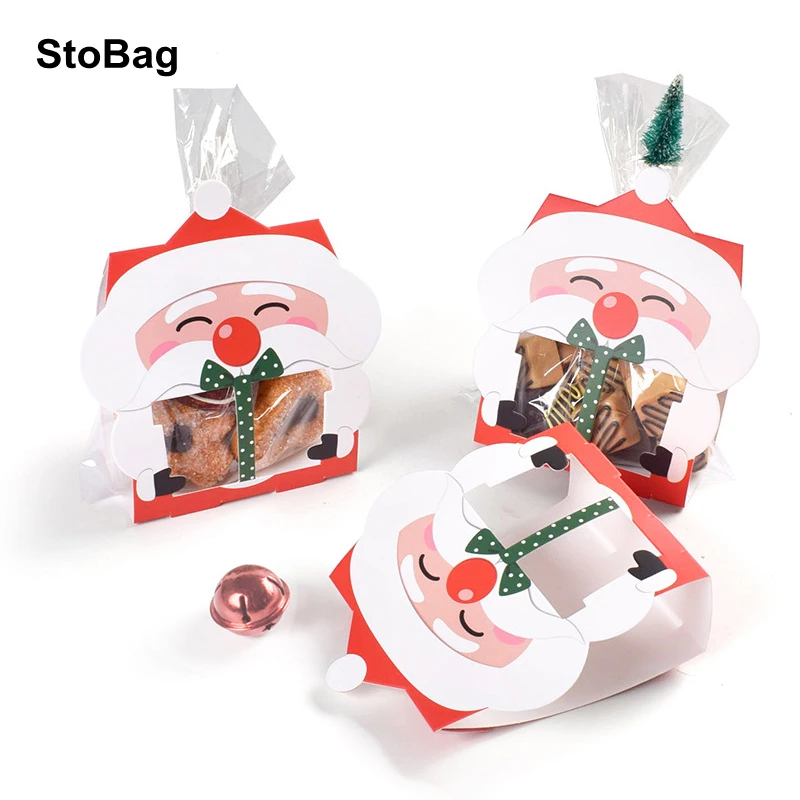 StoBag 10 шт. Рождественская коробка для печенья с Санта-Клаусом, праздничные Детские сувениры, закуски, конфеты, подарочные украшения, новый го...
StoBag 10 шт. Рождественская коробка для печенья с Санта-Клаусом, праздничные Детские сувениры, закуски, конфеты, подарочные украшения, новый го...