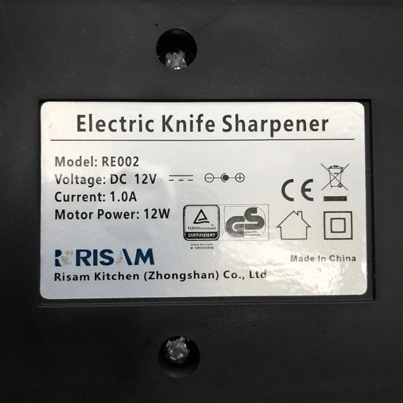 RISAM 2 Stages Professional Electric Knife Sharpener Diamond Automatic Fast Easy Sharpening Machine Sharpenen Fine Grinding
RISAM 2 Stages Professional Electric Knife Sharpener Diamond Automatic Fast Easy Sharpening Machine Sharpenen Fine Grinding