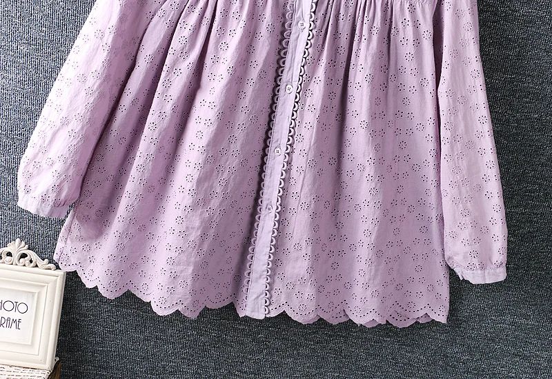 2021 New Spring Women Blouse Japan Style Turndown Collar Embroidery Long Sleeve Tops Loose Solid Color Shirt
2021 New Spring Women Blouse Japan Style Turndown Collar Embroidery Long Sleeve Tops Loose Solid Color Shirt