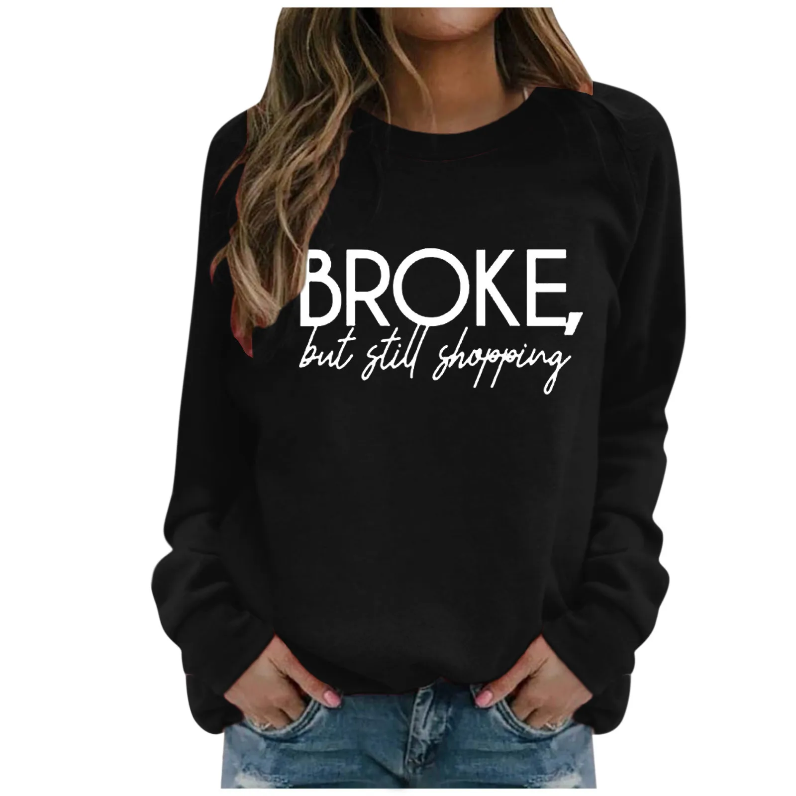 Womens Casual Top Shirt Pullover O Neck Drawstring Long Sleeve Soft Letter Print Temperament Sweatshirts Sweatshirt Tops
Womens Casual Top Shirt Pullover O Neck Drawstring Long Sleeve Soft Letter Print Temperament Sweatshirts Sweatshirt Tops