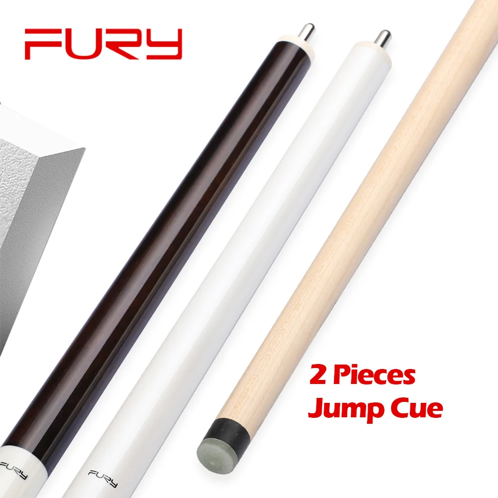 Кий для бильярда FURY JPW 4/8 13 мм 107 см кленовый вал G10 черный бакелитовый наконечник