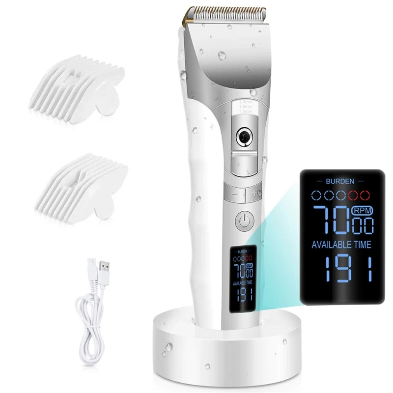 Beard Trimmer for Men, Cordless Electric Hair Clippers with USB Charging for Adults and Kids
Beard Trimmer for Men, Cordless Electric Hair Clippers with USB Charging for Adults and Kids