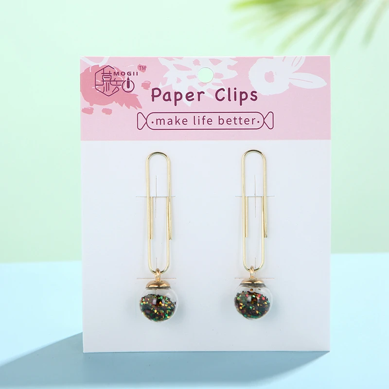 MOGII 2020 Office Accessories Decorative Paper Clips Fashion Memo Clip for School Stationery Supplies
MOGII 2020 Office Accessories Decorative Paper Clips Fashion Memo Clip for School Stationery Supplies