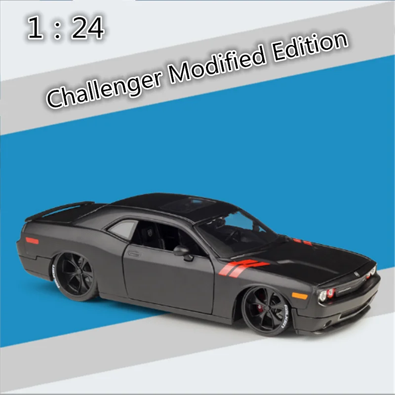Масштаб 1:24 литая модель автомобиля Challenger R/T SRT Viper, игрушечный автомобиль, гоночный автомобиль, коллекционный дисплей для детей и взрослых 
Масштаб 1:24 литая модель автомобиля Challenger R/T SRT Viper, игрушечный автомобиль, гоночный автомобиль, коллекционный дисплей для детей и взрослых