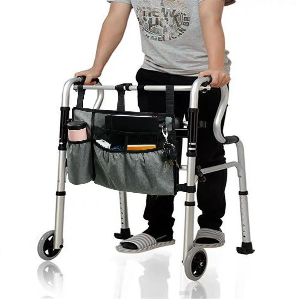 Wheelchair Side Armrest Storage Bag Multi-pocket Walker Storage Bag Multifunctional Portable Storage Bag For Outing
Wheelchair Side Armrest Storage Bag Multi-pocket Walker Storage Bag Multifunctional Portable Storage Bag For Outing