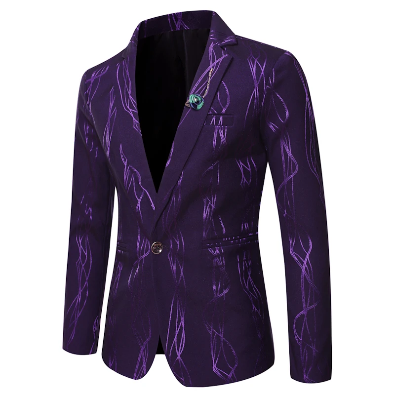 Printed blazer men's Korean style trendy streetwear men's casual wear jacket men's slim suit jacket/ blazers for men
Printed blazer men's Korean style trendy streetwear men's casual wear jacket men's slim suit jacket/ blazers for men