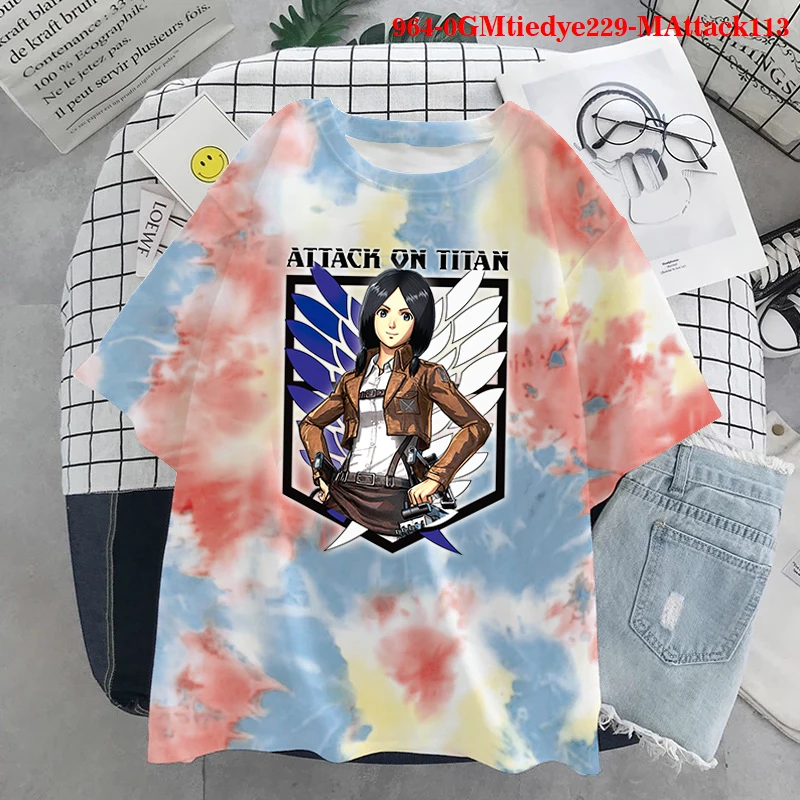 T-shirts Women Attack on Titan Fashion 90s Trend 2021 Summer Clothes Shingeki No Kyojin Graphic Tshirt Top Female Tee T-Shirt
T-shirts Women Attack on Titan Fashion 90s Trend 2021 Summer Clothes Shingeki No Kyojin Graphic Tshirt Top Female Tee T-Shirt