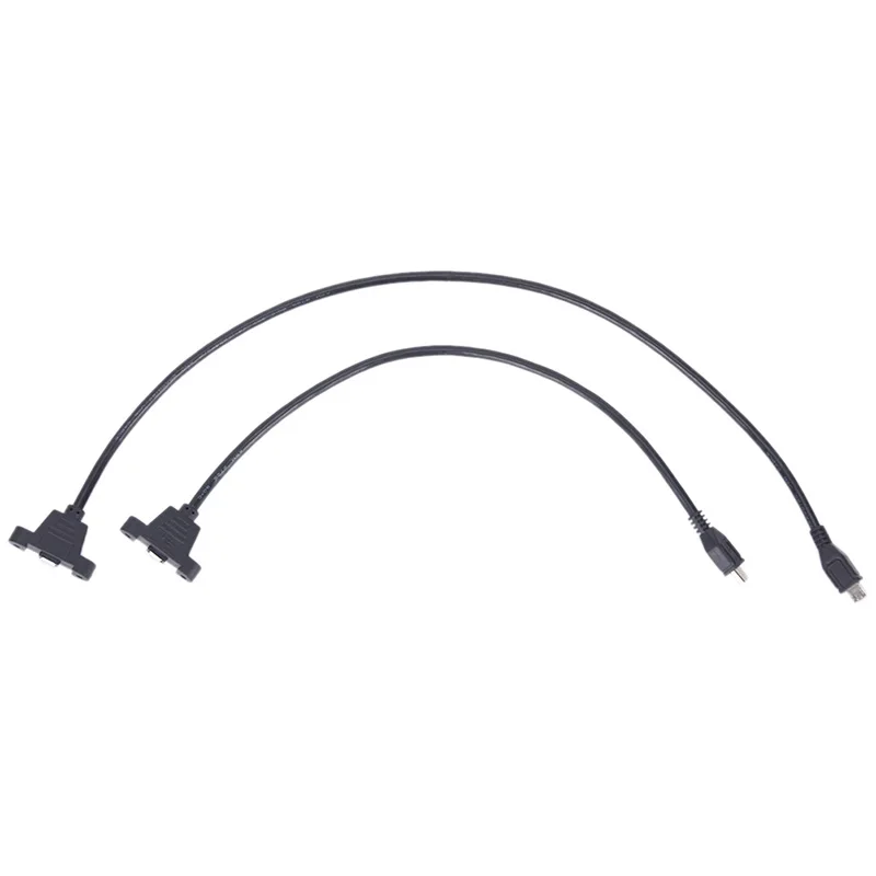 Hot sale Micro USB USB 2.0 Male Connector To Micro USB 2.0 Female Extension Cable 30cm 50cm With Screws Panel Mount Hole
Hot sale Micro USB USB 2.0 Male Connector To Micro USB 2.0 Female Extension Cable 30cm 50cm With Screws Panel Mount Hole