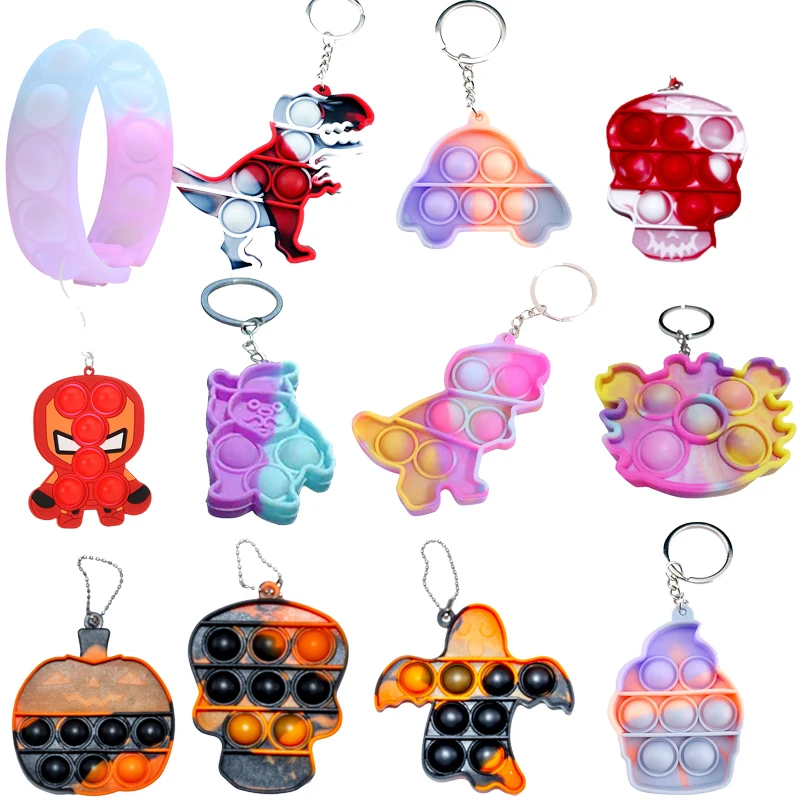 Rainbow Bubble Pops Fidget Kids Toy Sensory Autisim Special Need Its Anti-stress Stress Relief Squishy Fidget Toy Random Color
Rainbow Bubble Pops Fidget Kids Toy Sensory Autisim Special Need Its Anti-stress Stress Relief Squishy Fidget Toy Random Color