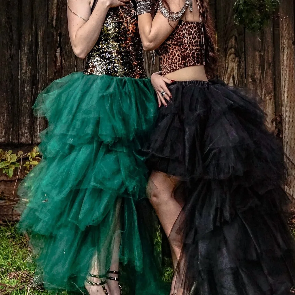 In Stock Emerald Green Ruffles Tiered High Low Tulle Skirts Women Elastic Maxi Skirt High Quality Long Puffy Tutu Skirt Party
In Stock Emerald Green Ruffles Tiered High Low Tulle Skirts Women Elastic Maxi Skirt High Quality Long Puffy Tutu Skirt Party