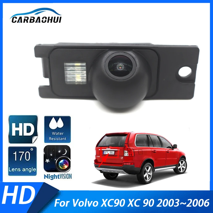 

Car Rear View Reverse Backup Parking Camera ​CCD Full HD Waterproof High quality RCA ​For Volvo XC90 XC 90 2003 2004 2005 2006