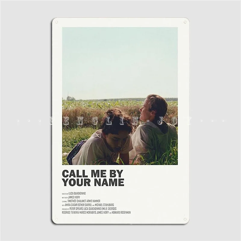 Call Me By Your Name Alternate Movie Metal Plaque Poster Personalized Wall Club Wall Plaque Tin Sign Posters
Call Me By Your Name Alternate Movie Metal Plaque Poster Personalized Wall Club Wall Plaque Tin Sign Posters