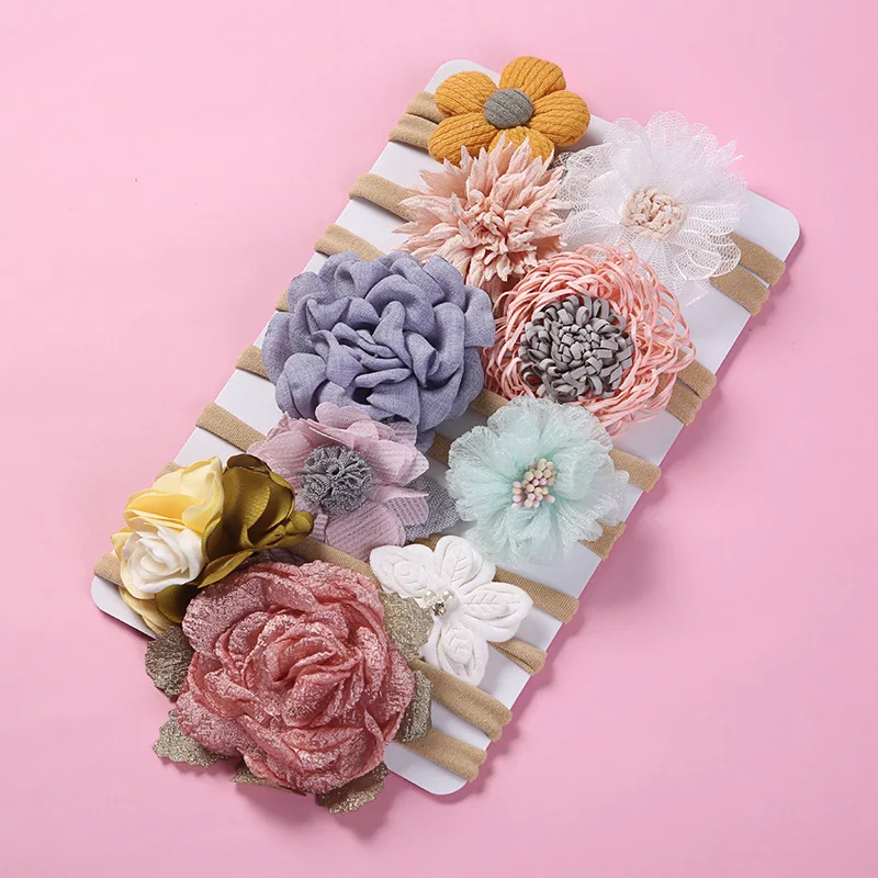 10 Pcs/Set Fashion Florals Headband Newborn Baby Elastic Princess Hairbands Child Kids Fresh Style Cute Headwear Gifts
10 Pcs/Set Fashion Florals Headband Newborn Baby Elastic Princess Hairbands Child Kids Fresh Style Cute Headwear Gifts