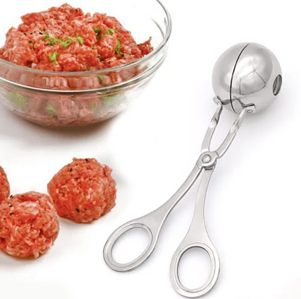 Говядины Meatball папка ложка щипцы пищевые мясо рыба блюдо зажим DYI кухонный гаджет 2