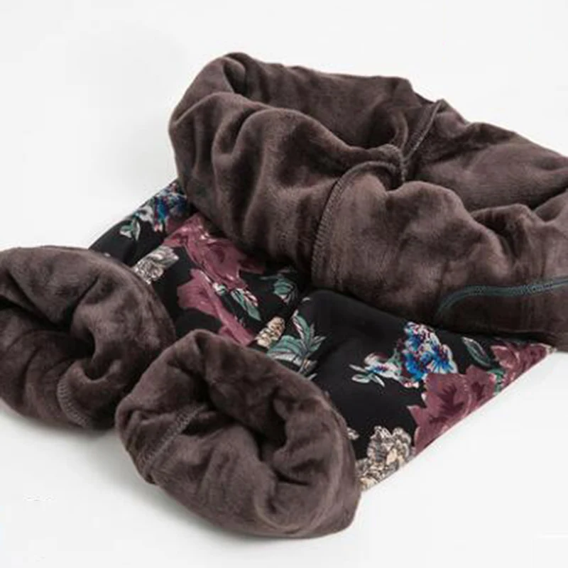 Autumn Winter Style Plus Velvet Warm leggings Women Plus Size Printing Flowers Colors thick women's pants FC144
Autumn Winter Style Plus Velvet Warm leggings Women Plus Size Printing Flowers Colors thick women's pants FC144
