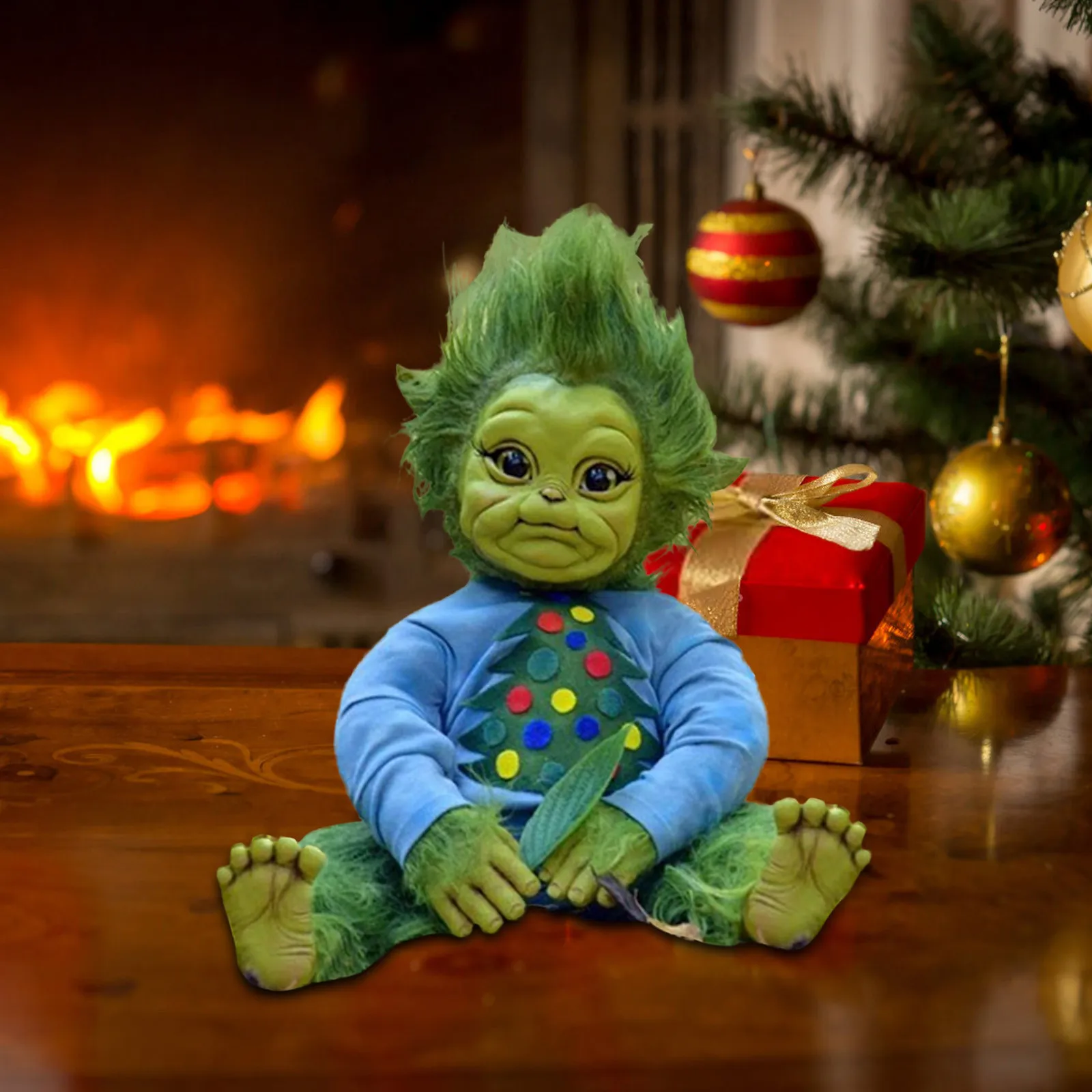 Пушистый Детский костюм Санты Grinch, Рождественская набивная плюшевая игрушка ручной работы, Реалистичная мультяшная кукла, Рождественская ...
Пушистый Детский костюм Санты Grinch, Рождественская набивная плюшевая игрушка ручной работы, Реалистичная мультяшная кукла, Рождественская ...