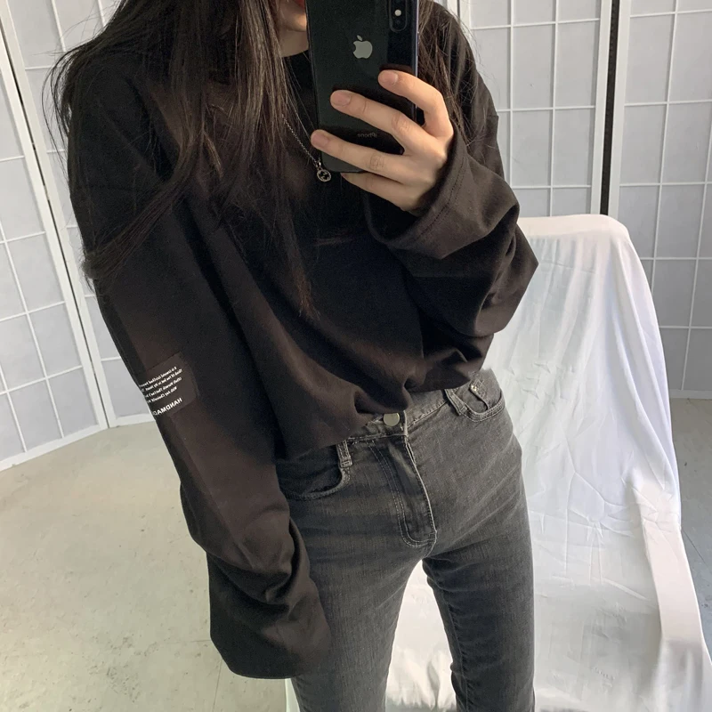 Cheap wholesale 2021 spring autumn new fashion casual woman t-shirt lady beautiful nice women Tops female long sleeve BAy836
Cheap wholesale 2021 spring autumn new fashion casual woman t-shirt lady beautiful nice women Tops female long sleeve BAy836