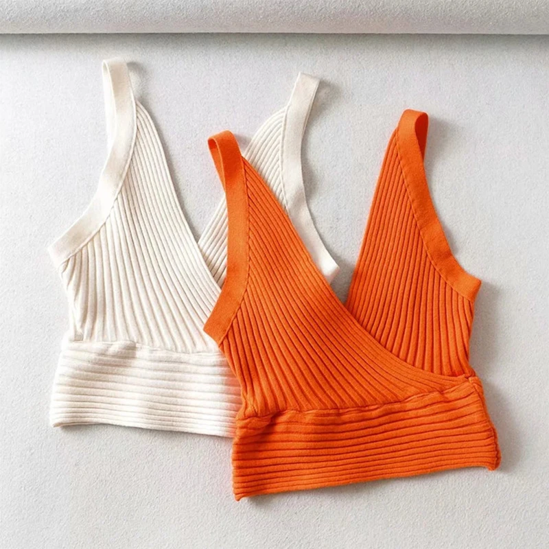 Paris Girl Sexy V-Neck Knitted Basic Camisole Women Chic Spaghetti Strap Crop Top Female Sleeveless Backless Solid Color Tops
Paris Girl Sexy V-Neck Knitted Basic Camisole Women Chic Spaghetti Strap Crop Top Female Sleeveless Backless Solid Color Tops