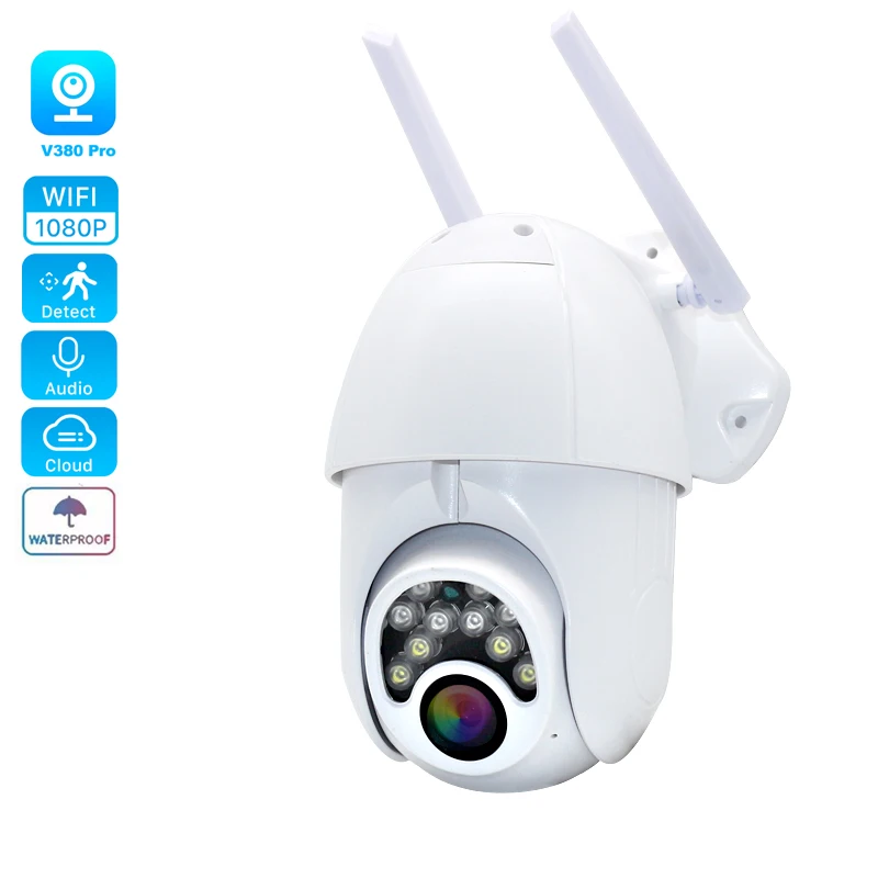 1080P PTZ Wireless Wifi IP Action Camera 2MP CCTV Surveillance V380 Outdoor Waterproof Smart Security Protection Monitor Video
1080P PTZ Wireless Wifi IP Action Camera 2MP CCTV Surveillance V380 Outdoor Waterproof Smart Security Protection Monitor Video