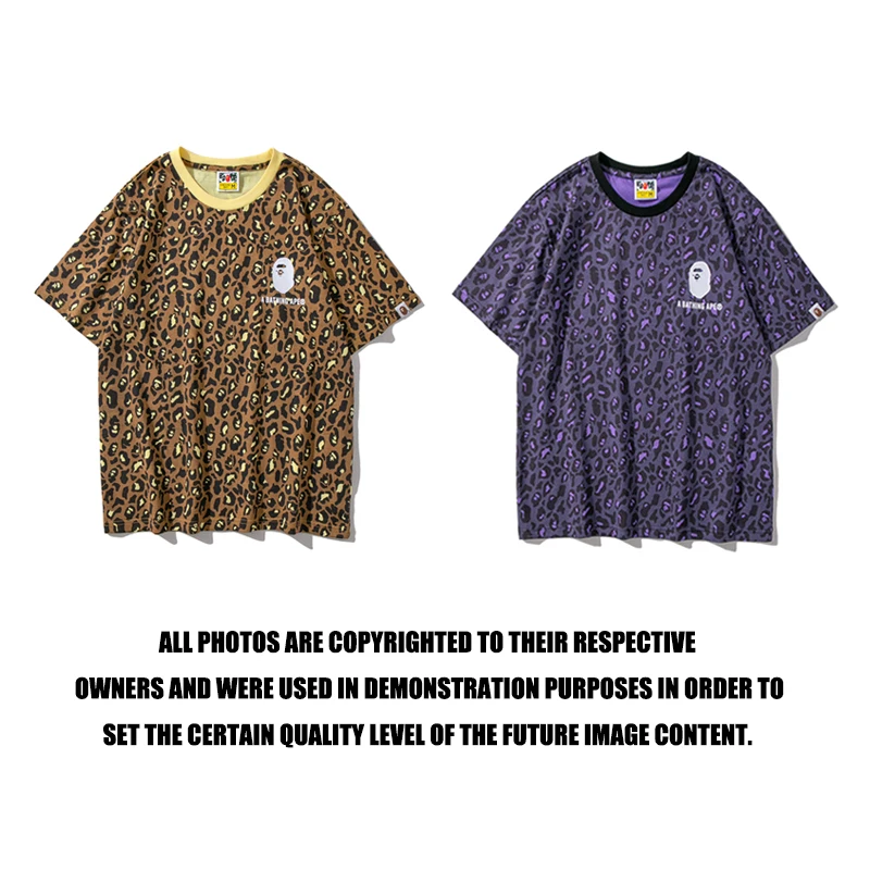 Trendy Ape Head Camouflage Leopard Print Limited T-shirt Yellow & Purple M~3XL
Trendy Ape Head Camouflage Leopard Print Limited T-shirt Yellow & Purple M~3XL