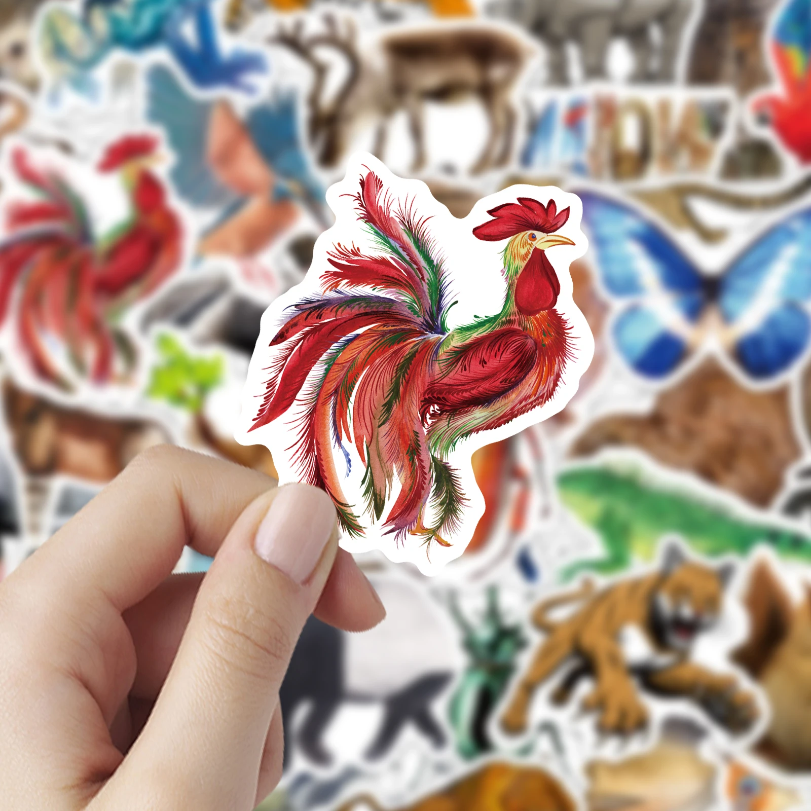 160 Pcs Dinosaur Stickers Rainforest Wild Tiger Animal Sticker on Laptop Kids Scrapbooking Guitar Educational Toy Decal Pack
160 Pcs Dinosaur Stickers Rainforest Wild Tiger Animal Sticker on Laptop Kids Scrapbooking Guitar Educational Toy Decal Pack