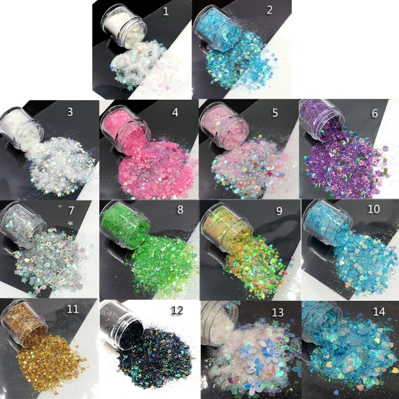 10Ml Epoxy Resin Fillings Sparkling Glitters Mixed Chunky Sequins Resin Crafts M7DD
10Ml Epoxy Resin Fillings Sparkling Glitters Mixed Chunky Sequins Resin Crafts M7DD