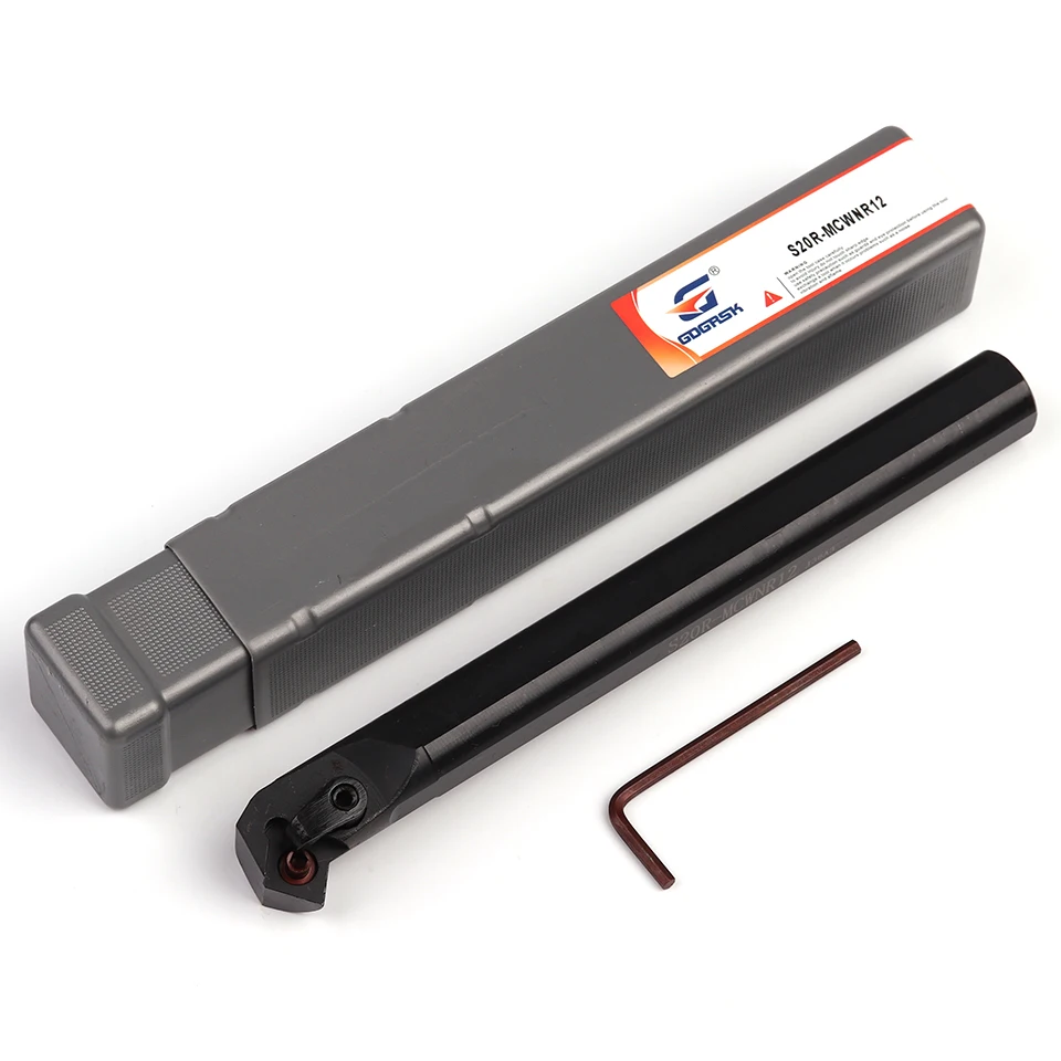 Internal Turning Tools MCWNR S20R-MCWNR12 S25S-MCWNR12 S20R-MCWNL12 CNC Lathe Tool Holder Use CNMG12 Carbide Inserts Boring Bar
Internal Turning Tools MCWNR S20R-MCWNR12 S25S-MCWNR12 S20R-MCWNL12 CNC Lathe Tool Holder Use CNMG12 Carbide Inserts Boring Bar