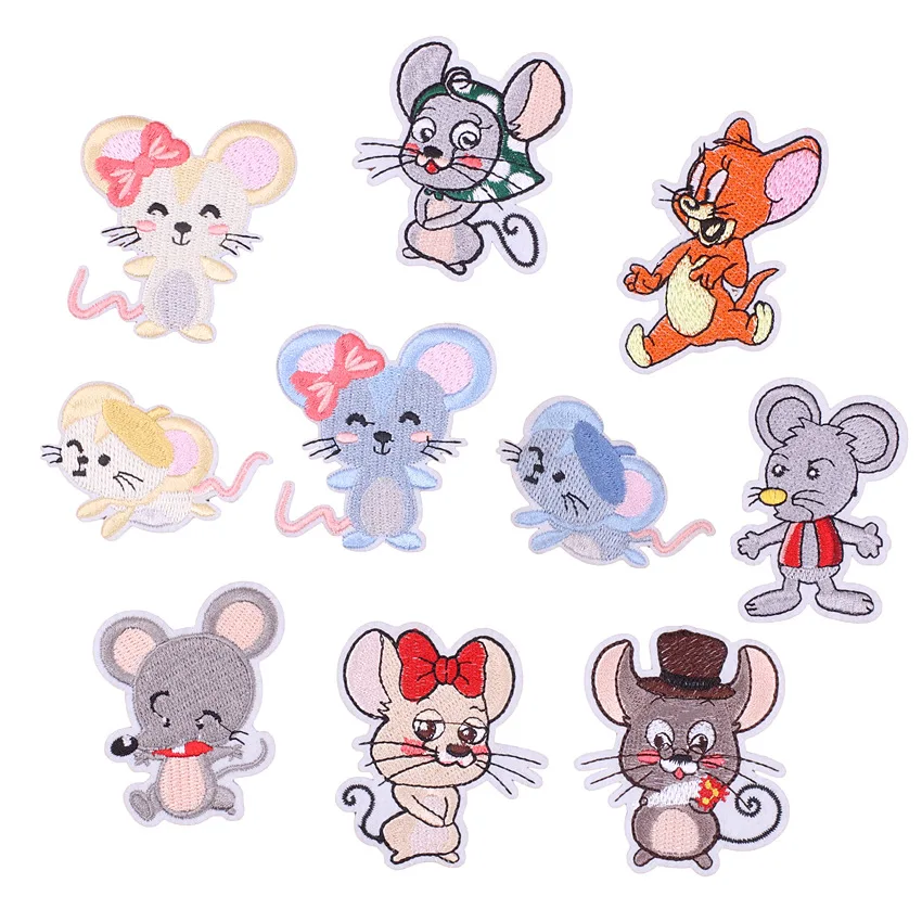 Small Mouse Embroidery Cloth Sticker Mouse Family Clothes Patch Sticker Cartoon Rat Embroidered Label Bag Decoration Chapter
Small Mouse Embroidery Cloth Sticker Mouse Family Clothes Patch Sticker Cartoon Rat Embroidered Label Bag Decoration Chapter