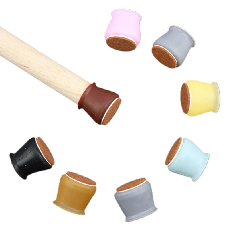 Upgraded 24 Pcs Silicone Chair Leg with Soft Felt Bottom Furniture Chair Leg Floor Protectors Free Moving Furniture
Upgraded 24 Pcs Silicone Chair Leg with Soft Felt Bottom Furniture Chair Leg Floor Protectors Free Moving Furniture
