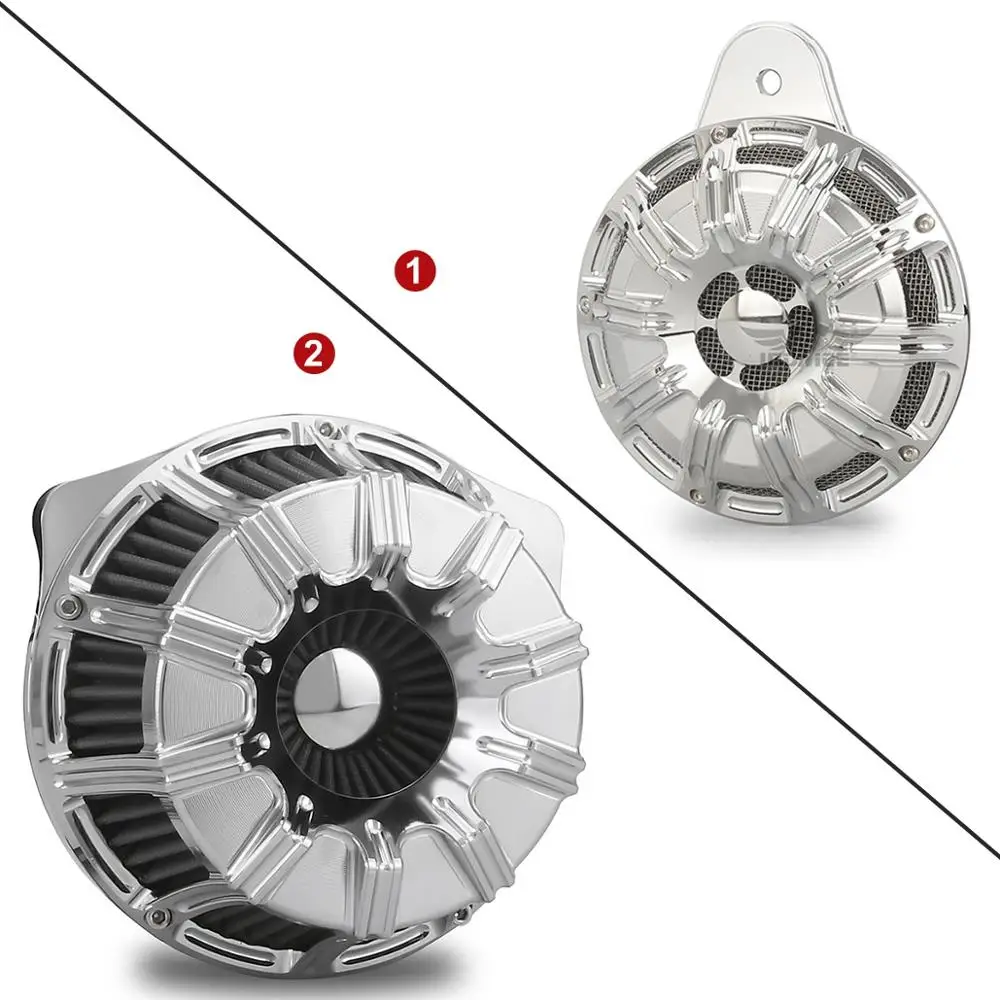 Fit For Harley 2009-2013 FLHTCUTG Tri Glide Ultra Classic FLHX FLHR FLTR FLHT Chrome Gauge Air Cleaner Intake Horn kits cover
Fit For Harley 2009-2013 FLHTCUTG Tri Glide Ultra Classic FLHX FLHR FLTR FLHT Chrome Gauge Air Cleaner Intake Horn kits cover