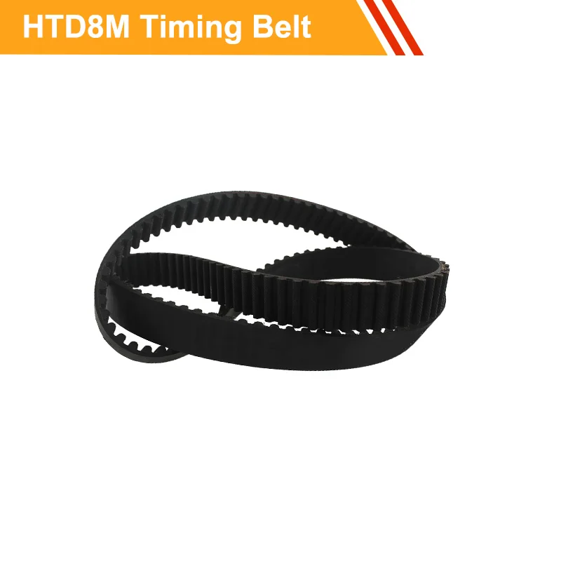 HTD8M Timing Belt 8M-1208/1216/1224/1232/1240/1248/1256/1264/1272/1280/1288mm Motor Drive Belt For 8M Timing Pulleys
HTD8M Timing Belt 8M-1208/1216/1224/1232/1240/1248/1256/1264/1272/1280/1288mm Motor Drive Belt For 8M Timing Pulleys