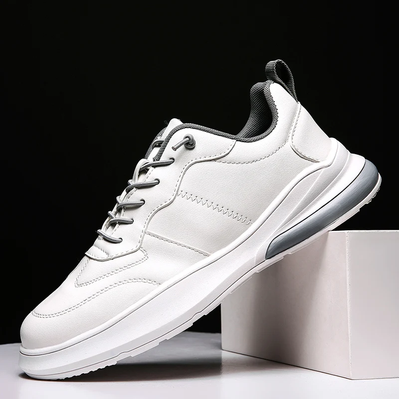 2020 Spring Newest Loafers Casual Shoes For Men Fashion Men's Sneakers Leather Air Cushion Shoes Tide Rubber Sole White Shoes 39
2020 Spring Newest Loafers Casual Shoes For Men Fashion Men's Sneakers Leather Air Cushion Shoes Tide Rubber Sole White Shoes 39