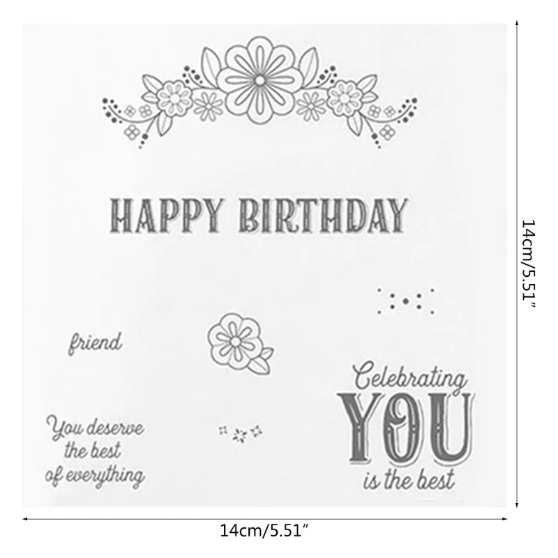 X37B Happy Birthday Seal Stamp with Cutting Dies Stencil DIY Scrapbooking Embossing Photo Album Decor Paper Card
X37B Happy Birthday Seal Stamp with Cutting Dies Stencil DIY Scrapbooking Embossing Photo Album Decor Paper Card
