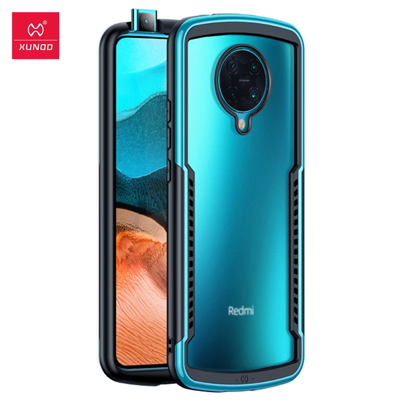 Чехол poco f2 pro для Xiaomi Poco F2 Pro Ультратонкий чехол Redmi K30 прозрачный с подушкой