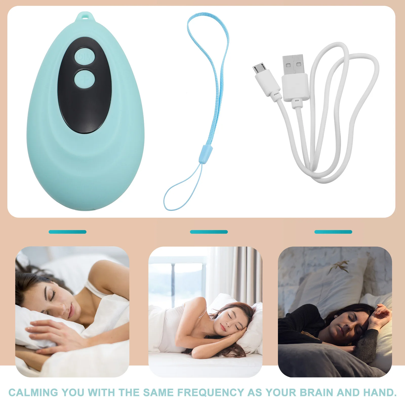 1 Set Of USB Electric Sleep Instrument Device Rechargeable Handheld Sleep Instrument USB Electric Sleep Apparatus For Home 
1 Set Of USB Electric Sleep Instrument Device Rechargeable Handheld Sleep Instrument USB Electric Sleep Apparatus For Home