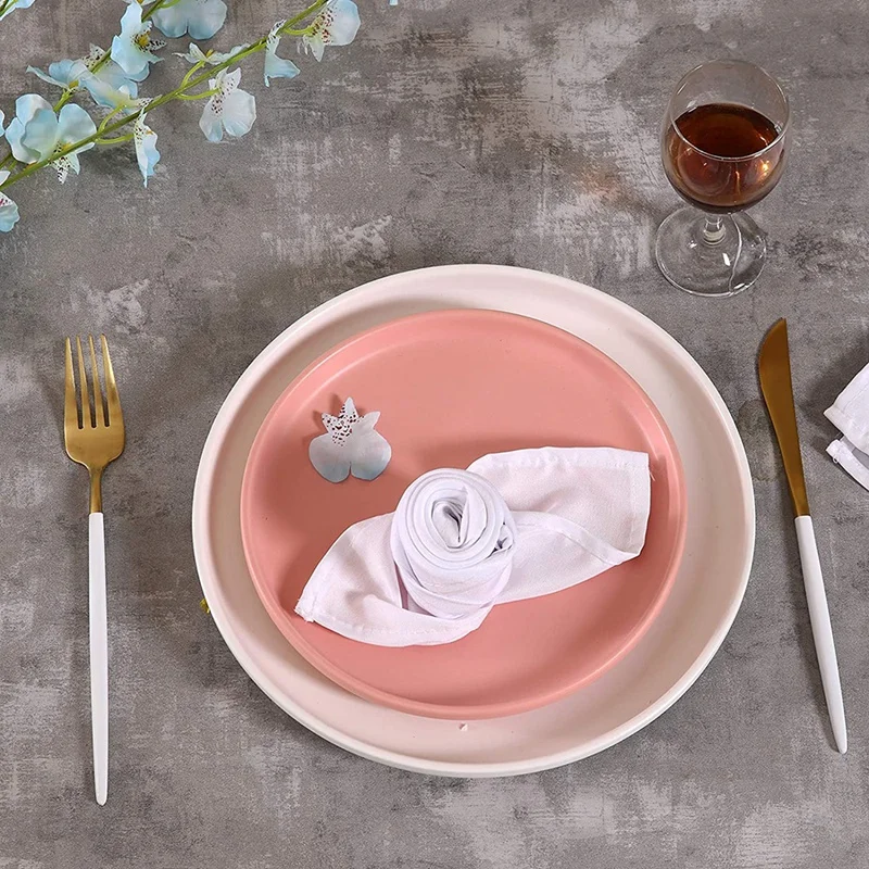 12 Pcs Cloth Napkin Polyester Dinner Napkin,Soft Washable and Reusable Napkin,for Restaurant Wedding Hotel Dinner Party
12 Pcs Cloth Napkin Polyester Dinner Napkin,Soft Washable and Reusable Napkin,for Restaurant Wedding Hotel Dinner Party