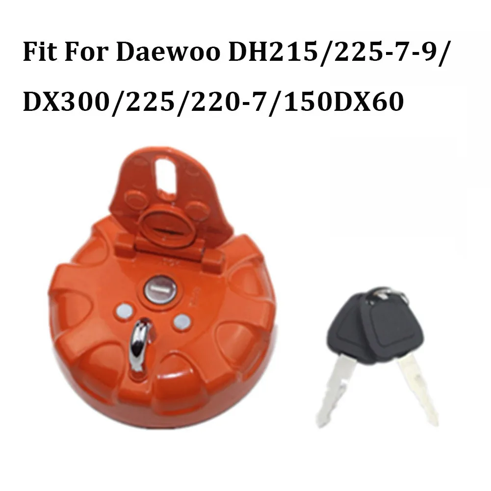 Топливная крышка с ключом, подходит для Daewoo DH215/225-7-9/DX300/225/220-7/150DX60, запчасти для экскаватора, тяжелого оборудования, 1 шт.
Топливная крышка с ключом, подходит для Daewoo DH215/225-7-9/DX300/225/220-7/150DX60, запчасти для экскаватора, тяжелого оборудования, 1 шт.
