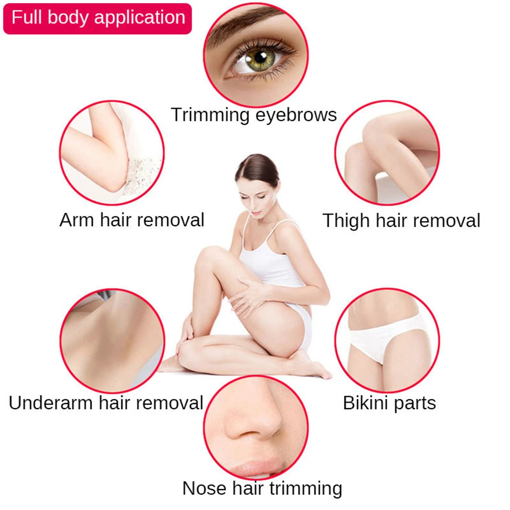 5 in 1Multifunction Electric Hair Remover Painless Face Underarm Hair Shaver USB Rechargeable Portable Eyebrow Trimmer for Women
5 in 1Multifunction Electric Hair Remover Painless Face Underarm Hair Shaver USB Rechargeable Portable Eyebrow Trimmer for Women