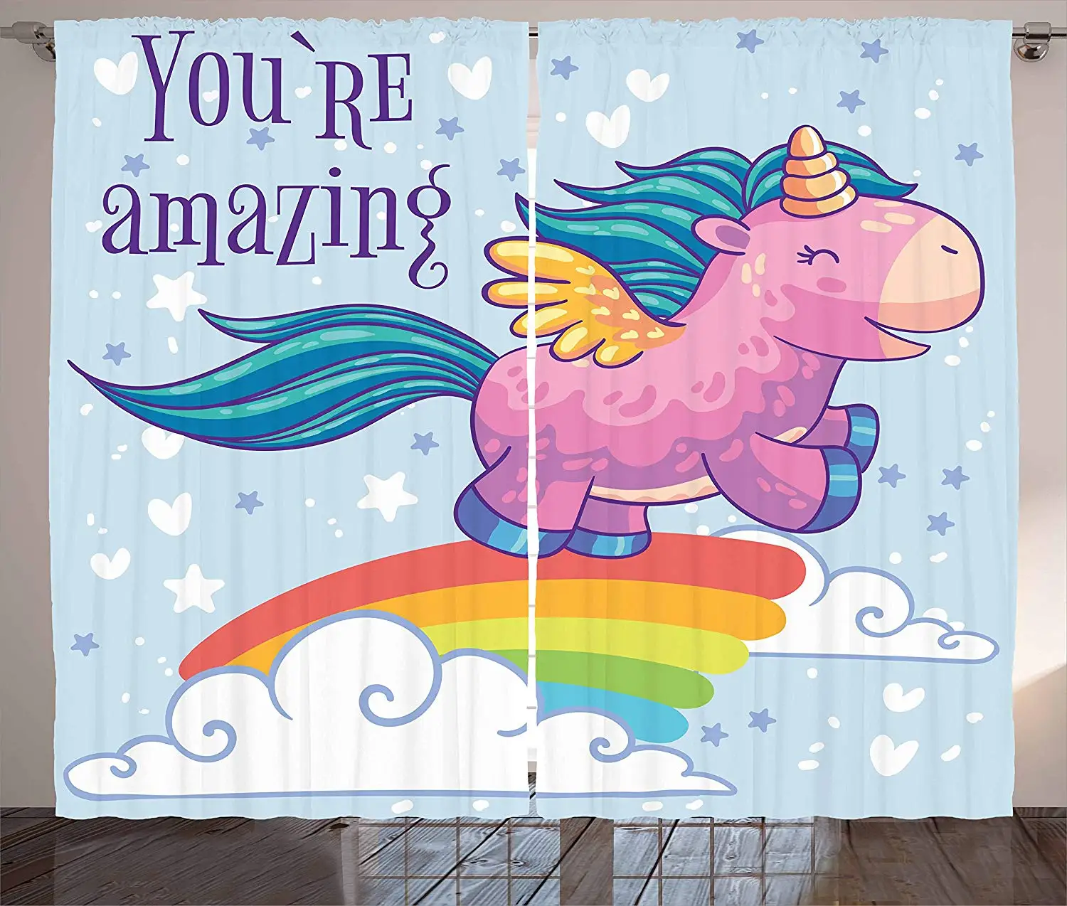 Unicorn Party Modern Blackout Curtains For Living Room Bedroom Window Treatment Blinds Finished Drapes Kitchen Curtains
Unicorn Party Modern Blackout Curtains For Living Room Bedroom Window Treatment Blinds Finished Drapes Kitchen Curtains