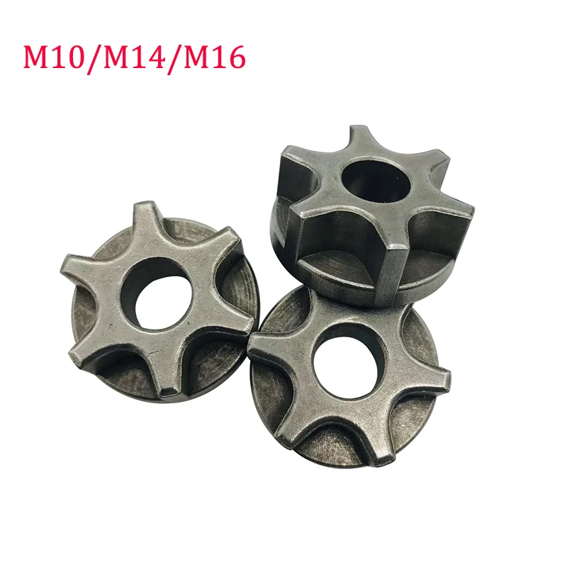 M10 M14 M16 Sprocket Chain Saw Gear for 100 115 125 150 180 Angle Grinder Replacement Gear Chainsaw Bracket Power Tool
M10 M14 M16 Sprocket Chain Saw Gear for 100 115 125 150 180 Angle Grinder Replacement Gear Chainsaw Bracket Power Tool