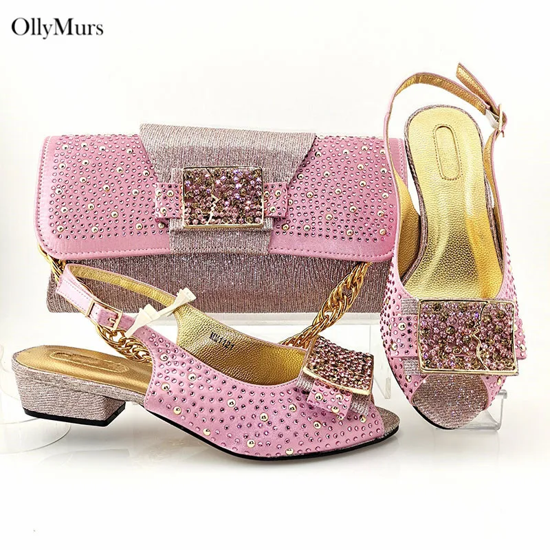 Summer Italian Style Rhinestone High Heels Shoes And Bag Set High Quality Sandals Ladies Shoes And Bag Set For Party
Summer Italian Style Rhinestone High Heels Shoes And Bag Set High Quality Sandals Ladies Shoes And Bag Set For Party