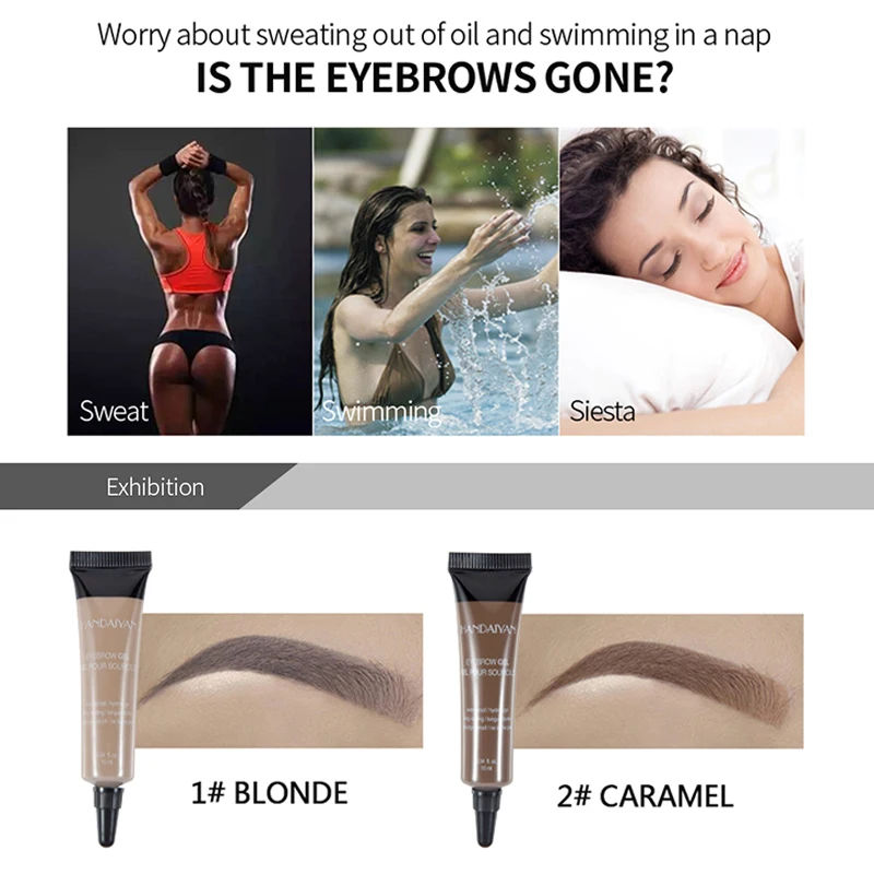 HANDANYAN Hot Sales Waterproof Eyebrow Cream Gel Makeup Eyebrow Tattoo Pen Tint Long Lasting 24 Hours Eyebrow Enhancer Gel
HANDANYAN Hot Sales Waterproof Eyebrow Cream Gel Makeup Eyebrow Tattoo Pen Tint Long Lasting 24 Hours Eyebrow Enhancer Gel