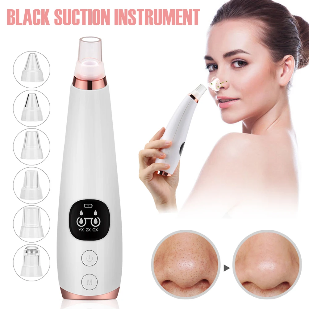Led Display Electric Blackhead Remover Vacuum Facial Strong Suction One-touch Control Pore Cleanser Irritation-free Painless Ket
Led Display Electric Blackhead Remover Vacuum Facial Strong Suction One-touch Control Pore Cleanser Irritation-free Painless Ket