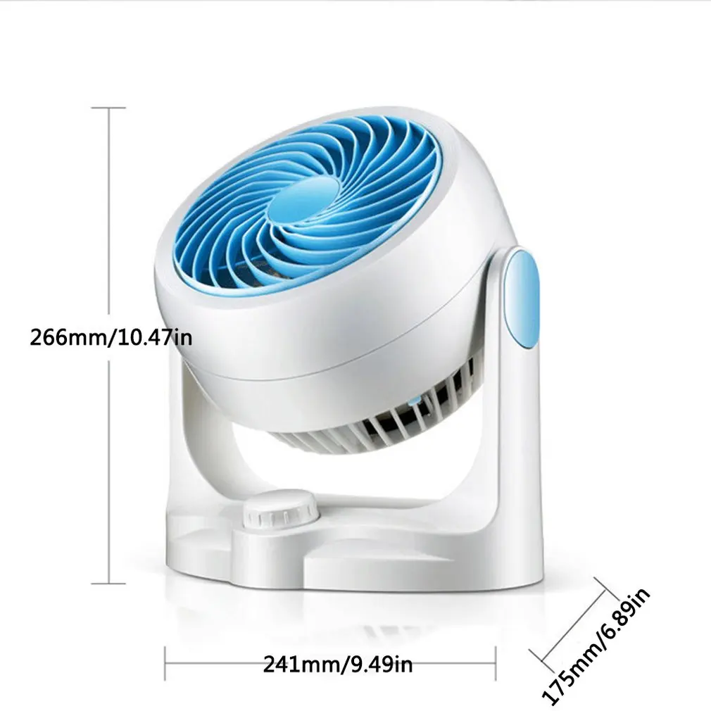 Air Circulation Fan Household Quiet Air Convection Table Fan Turbine Electric Fan Mini Fan 0008 Blue
Air Circulation Fan Household Quiet Air Convection Table Fan Turbine Electric Fan Mini Fan 0008 Blue