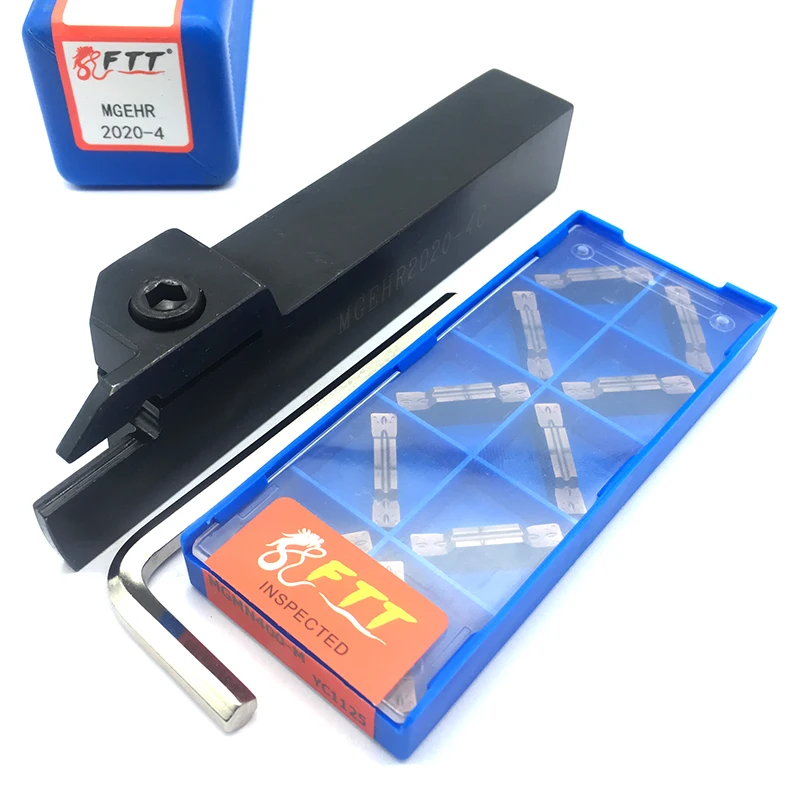 10PCS MGMN400 M YC1125 Carbide Inserts and 1pc MGEHR2020-4 4mm External Turning Holder Lathe Groove Cutter Tool
10PCS MGMN400 M YC1125 Carbide Inserts and 1pc MGEHR2020-4 4mm External Turning Holder Lathe Groove Cutter Tool