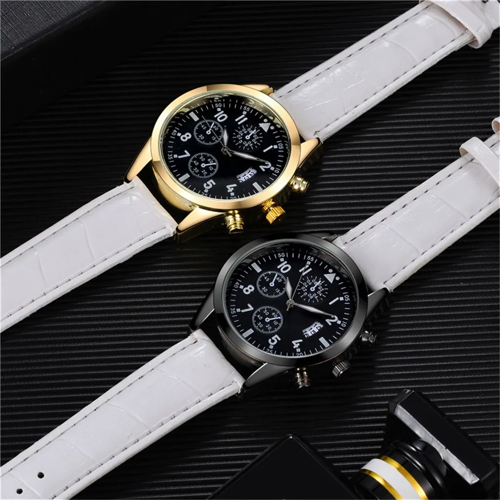 Popular Men's Leather Watch With Calendar Function Plus Luminous Function Watch Luxury Waterproof Men Women Vintage brand Clock
Popular Men's Leather Watch With Calendar Function Plus Luminous Function Watch Luxury Waterproof Men Women Vintage brand Clock
