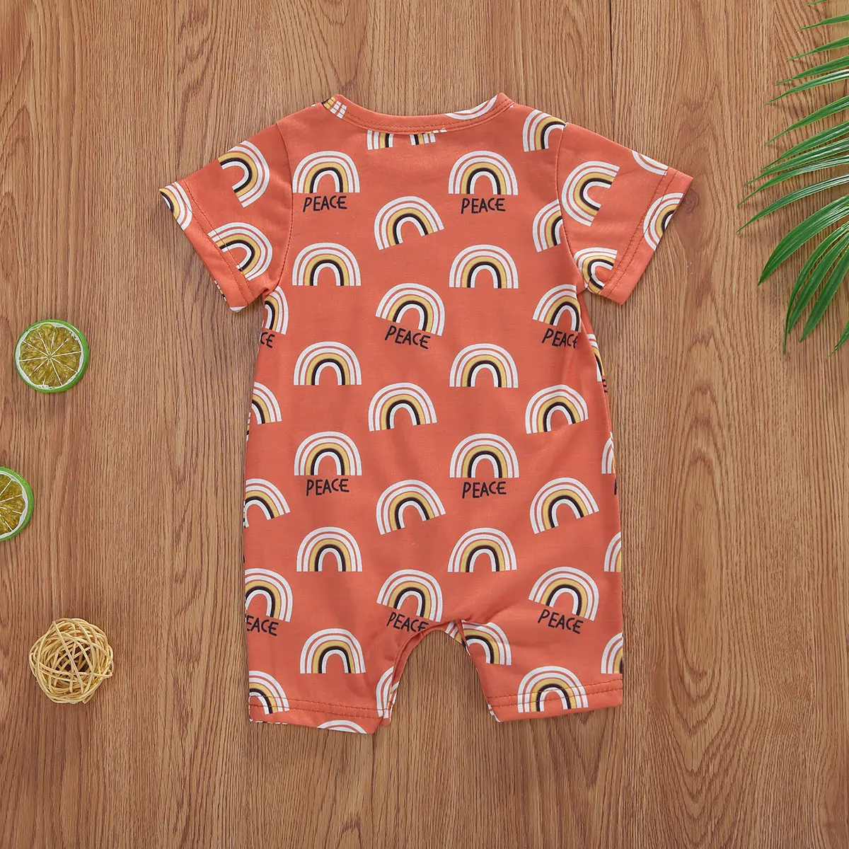 Baby Girls Rainbow Romper One-Piece Infant Baby Girl Boy Rainbow Romper Jumpsuit Short Pants with Pockets 2020 Summer New Sale
Baby Girls Rainbow Romper One-Piece Infant Baby Girl Boy Rainbow Romper Jumpsuit Short Pants with Pockets 2020 Summer New Sale